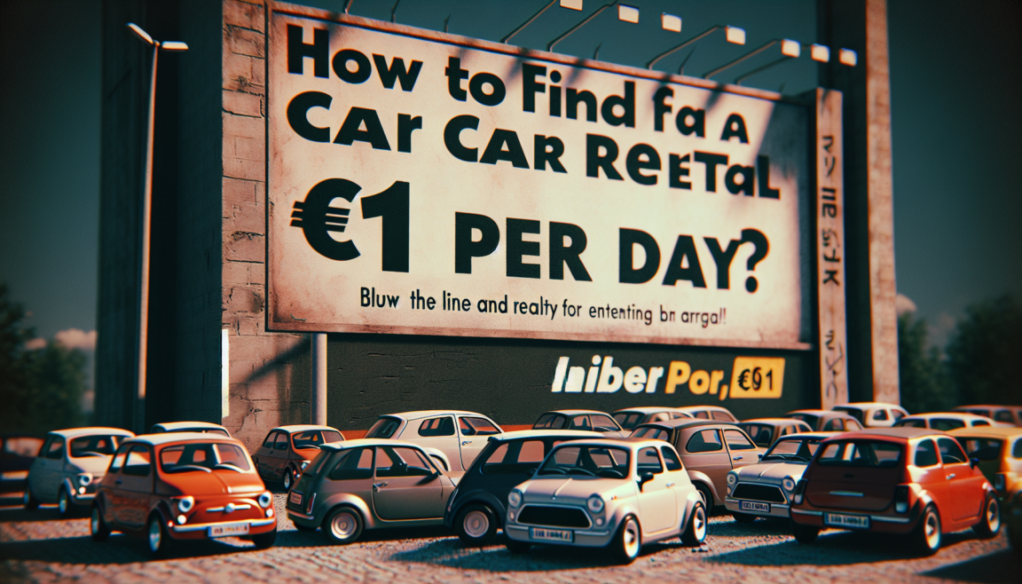Comment trouver une location de voiture à 1€ par jour ? Passion Voyage